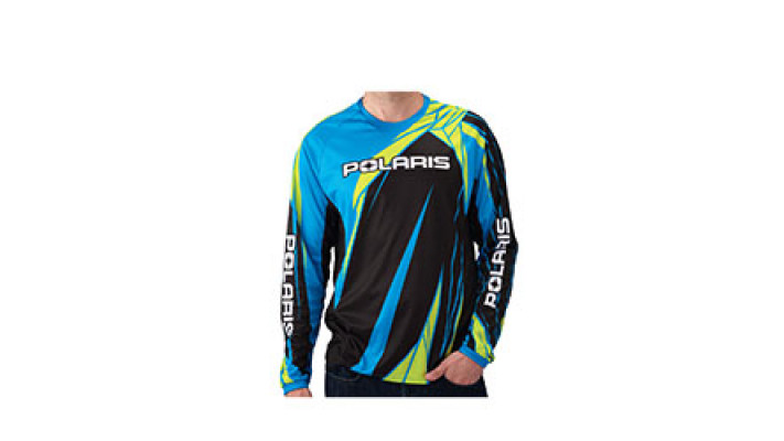 Off-Road Riding Jersey - Blue/Lime Item # 286871103